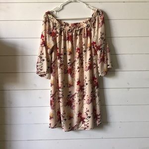 Carolina Belle off the shoulder dress